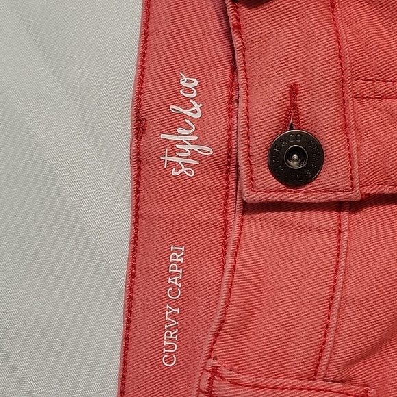 Style & Co Curvy Capri Size 8 - Picture 2 of 7